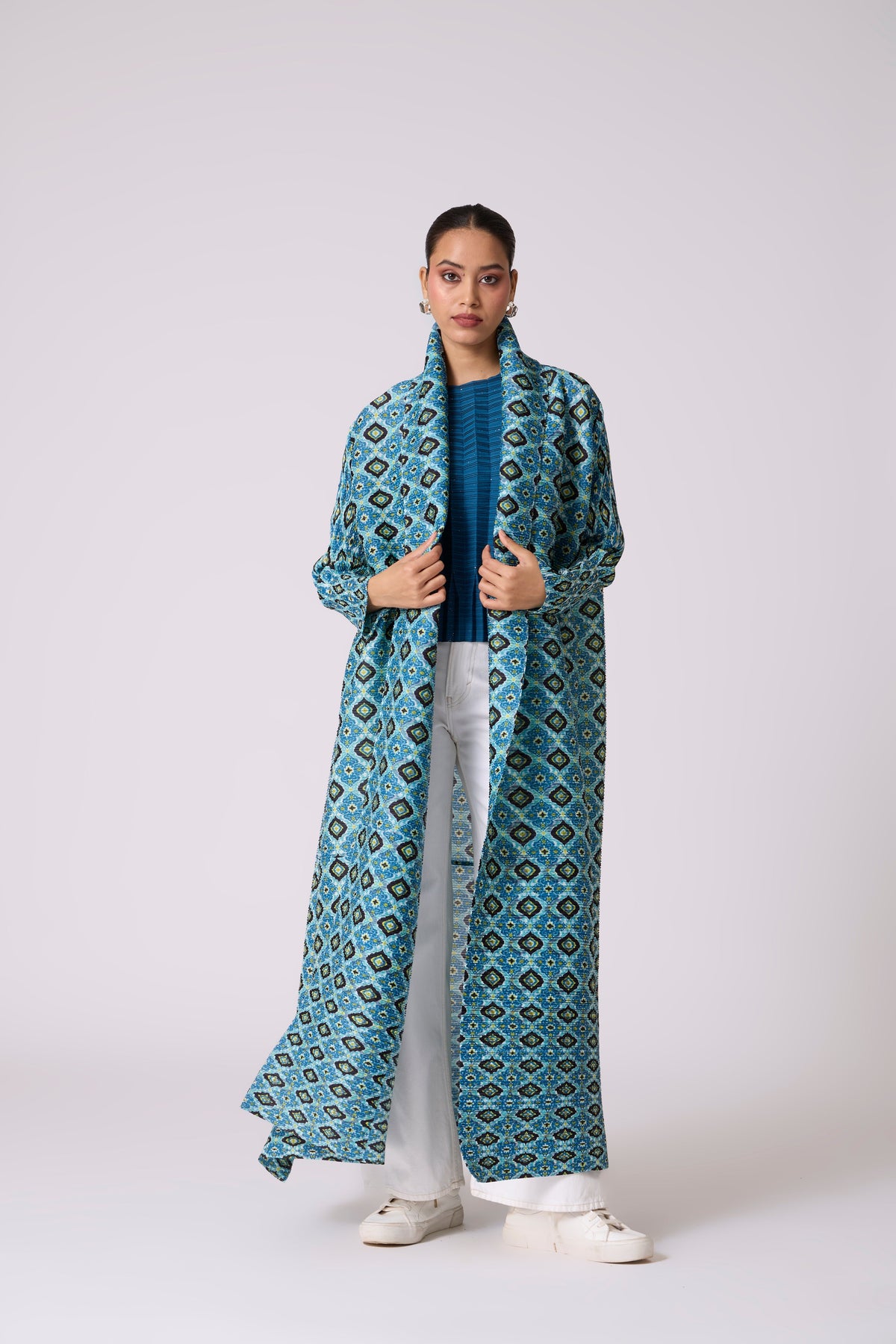 Mirel Print Overlay - Blue & Green