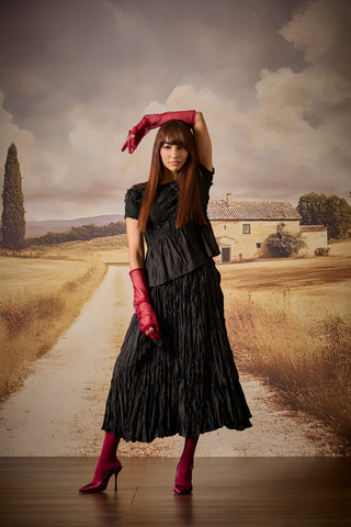 Jade Skirt Set - Black