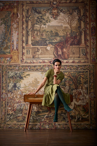 Jade Dress - Olive