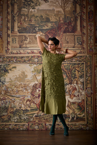 Jade Dress - Olive