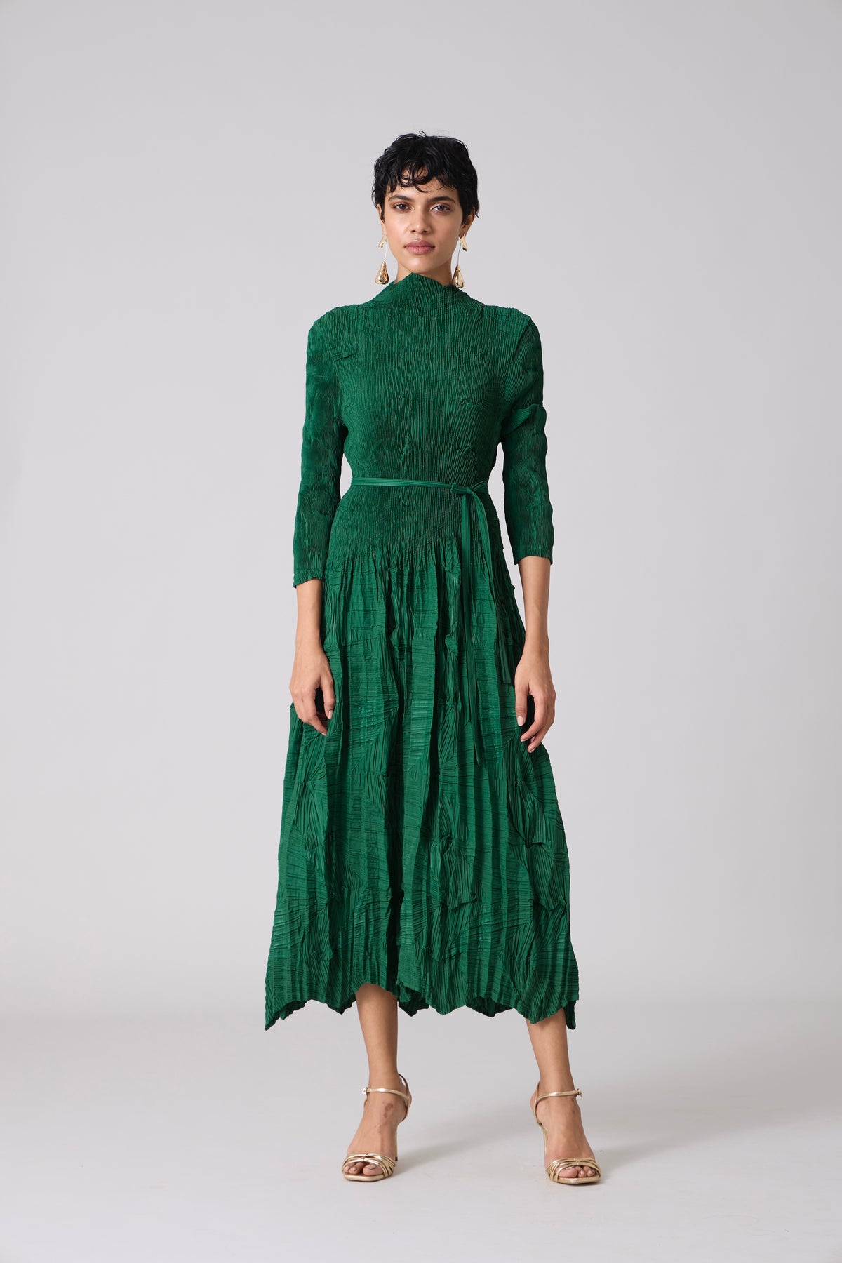 Vida Dress - Dark Green