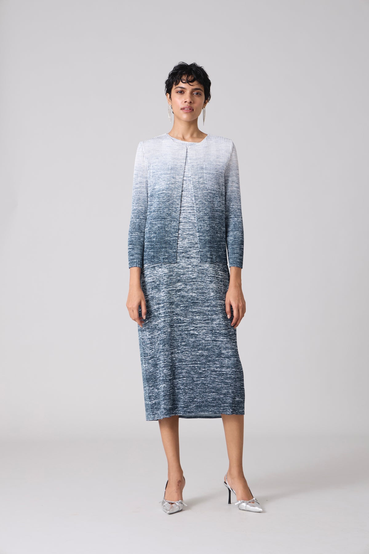 Hayes Dress - Denim Wash Blue