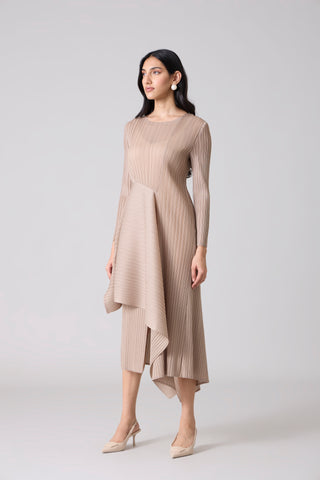 Velora Dress - Sand Beige