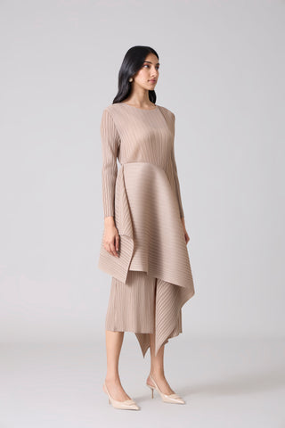 Velora Dress - Sand Beige