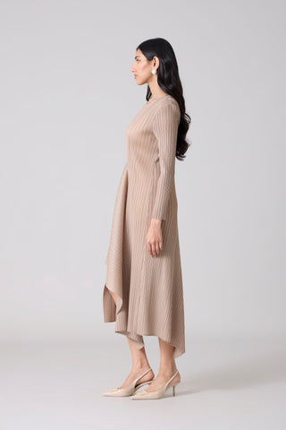 Velora Dress - Sand Beige