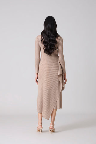 Velora Dress - Sand Beige