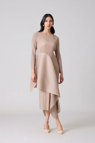 Velora Dress - Sand Beige