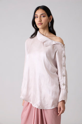 Erica Organza Shirt - Gabbana Beige