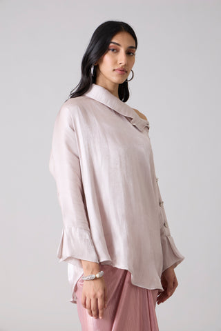 Erica Organza Shirt - Gabbana Beige