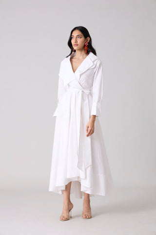 Zora Dress - Bright White