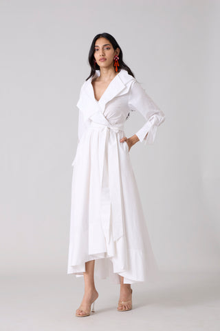 Zora Dress - Bright White