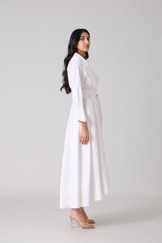 Zora Dress - Bright White