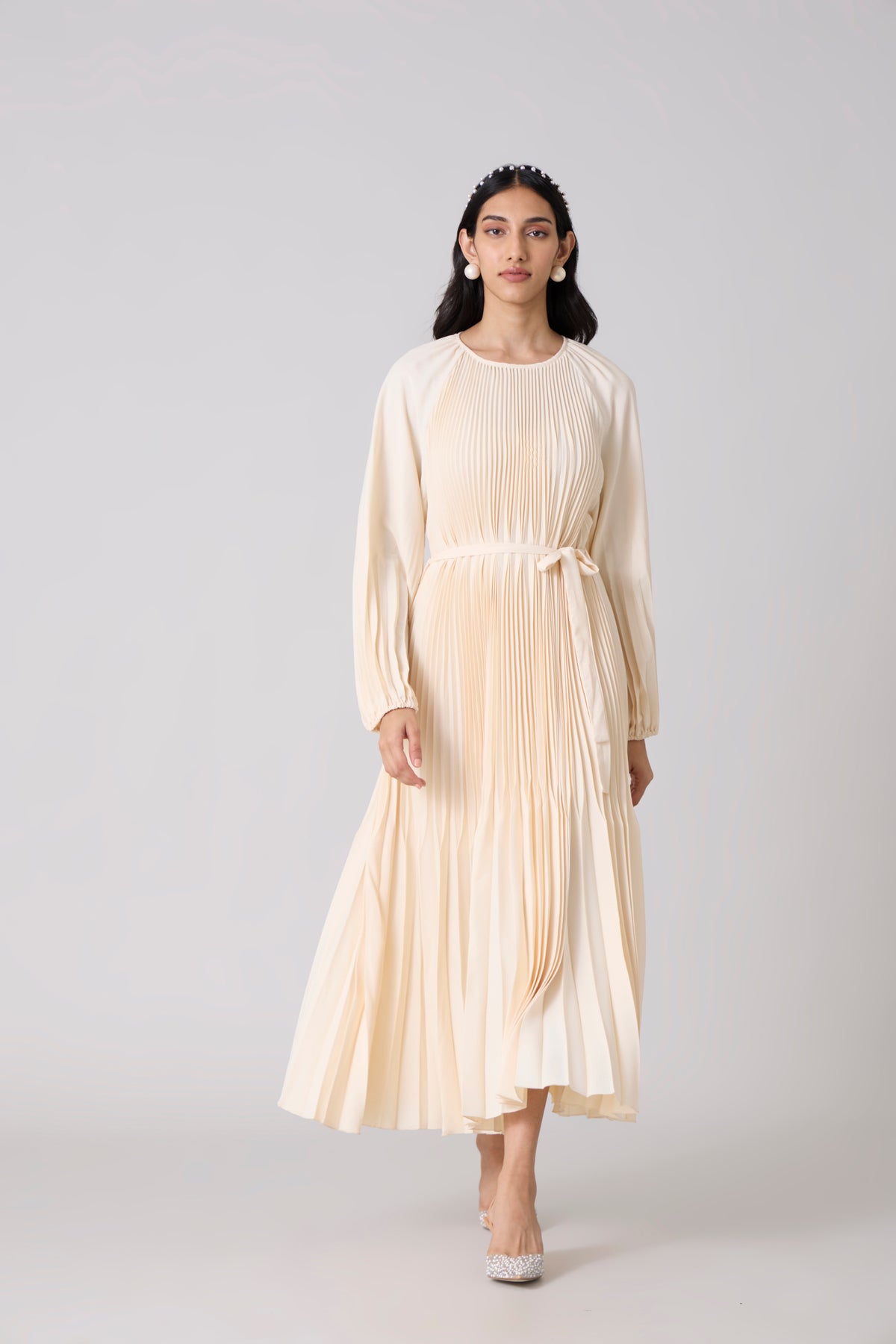 Ariel Maxi Dress - Cream