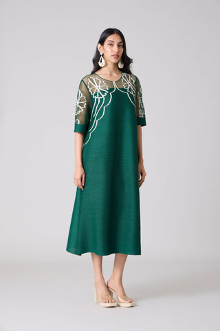 Lilyana Dress - Dark Green