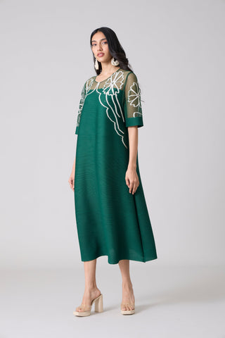 Lilyana Dress - Dark Green