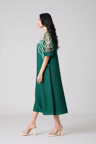 Lilyana Dress - Dark Green