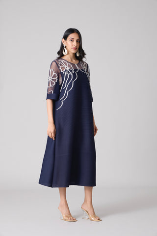 Lilyana Dress - Navy