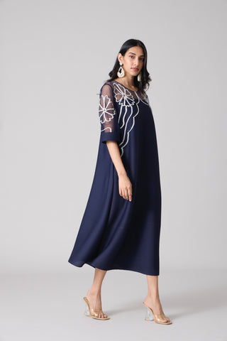 Lilyana Dress - Navy