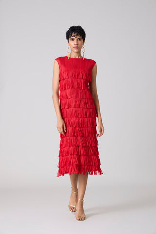 Gisa Dress - Red