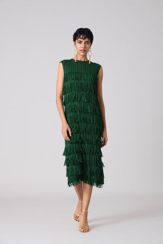 Gisa Dress - Dark Green