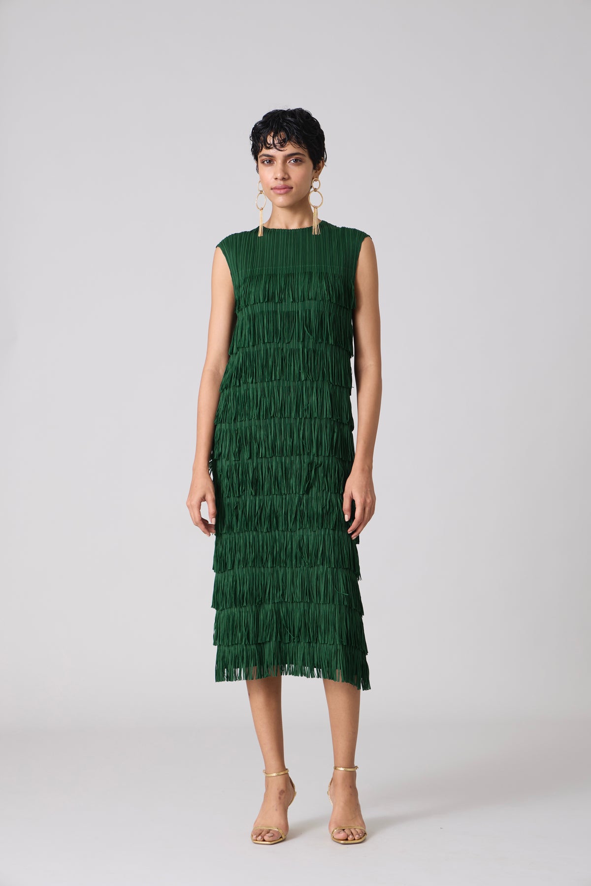 Gisa Dress - Dark Green