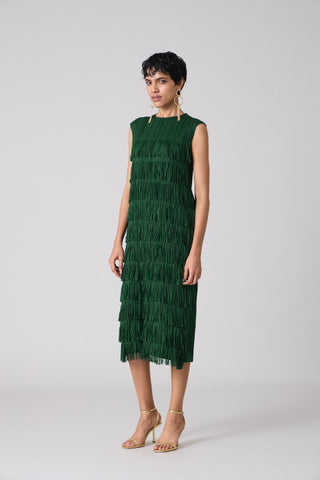 Gisa Dress - Dark Green