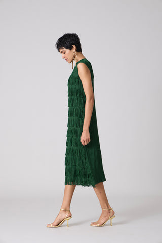 Gisa Dress - Dark Green