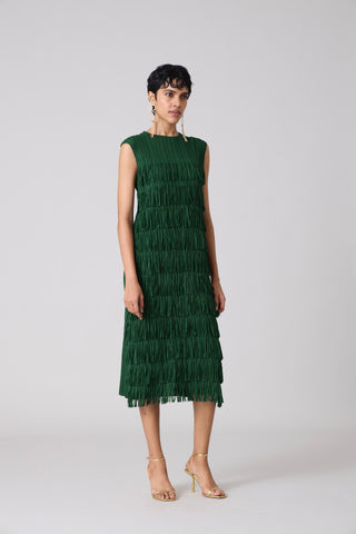 Gisa Dress - Dark Green