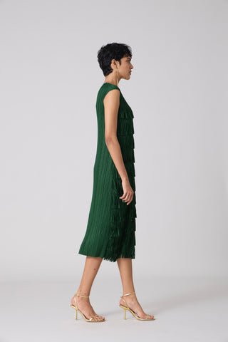 Gisa Dress - Dark Green