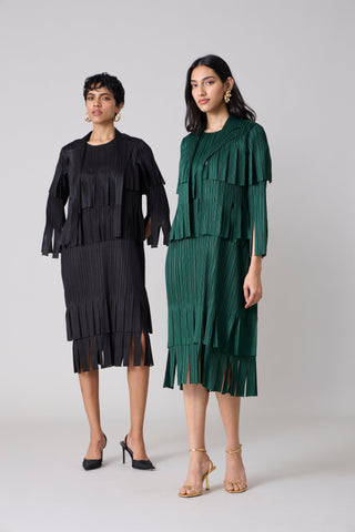 Angelika Dress - Dark Green