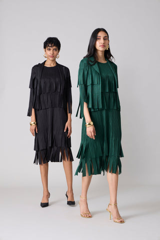 Angelika Dress - Dark Green