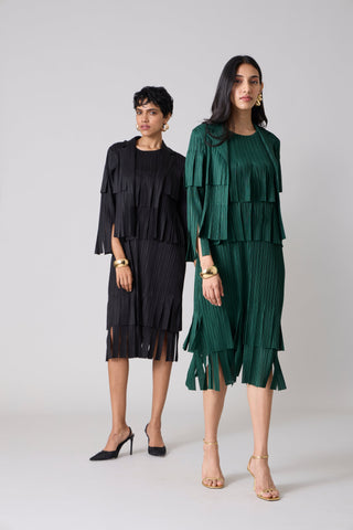 Angelika Dress - Dark Green