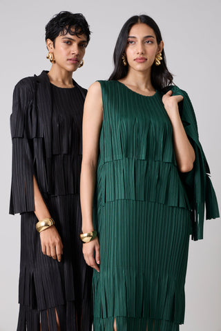 Angelika Dress - Dark Green