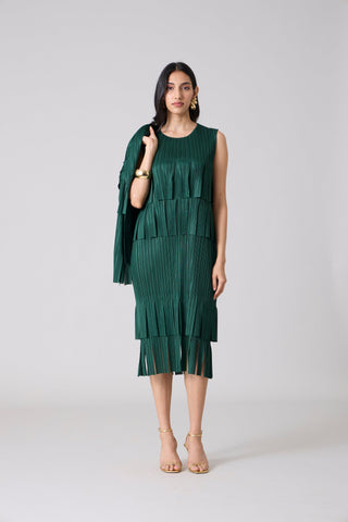 Angelika Dress - Dark Green