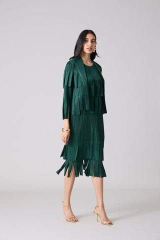 Angelika Dress - Dark Green