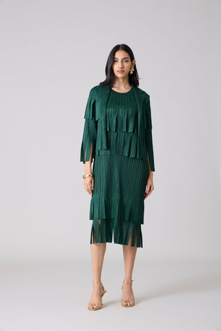 Angelika Dress - Dark Green