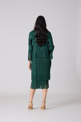 Angelika Dress - Dark Green