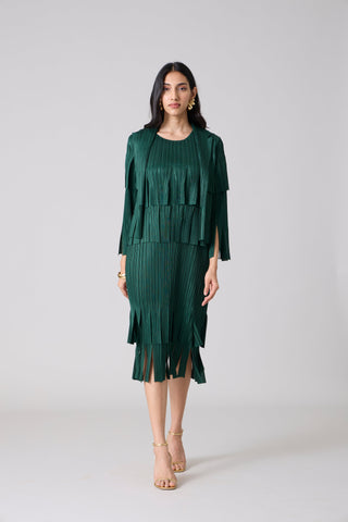 Angelika Dress - Dark Green