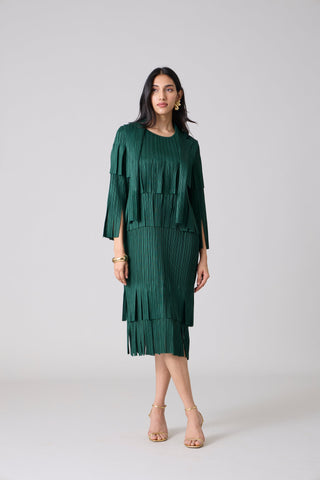 Angelika Dress - Dark Green