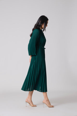 Erica Midi Dress - Teal