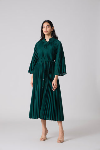 Erica Midi Dress - Teal