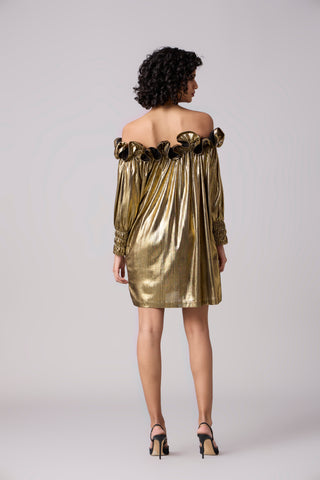 Gia Metallic Dress