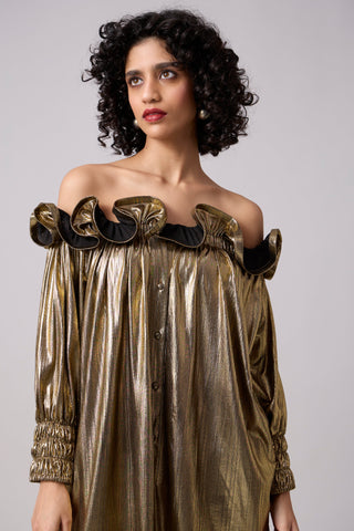 Gia Metallic Dress