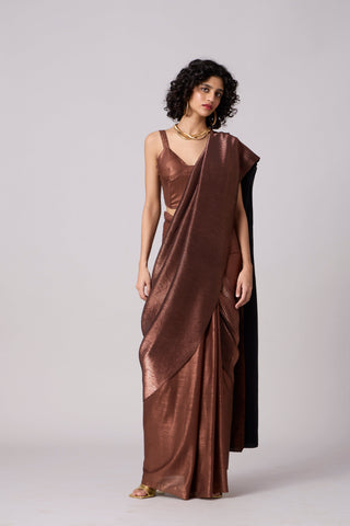 Navya Saree - Micropleated