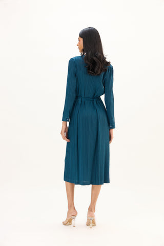 Emerson Dress - Teal Blue