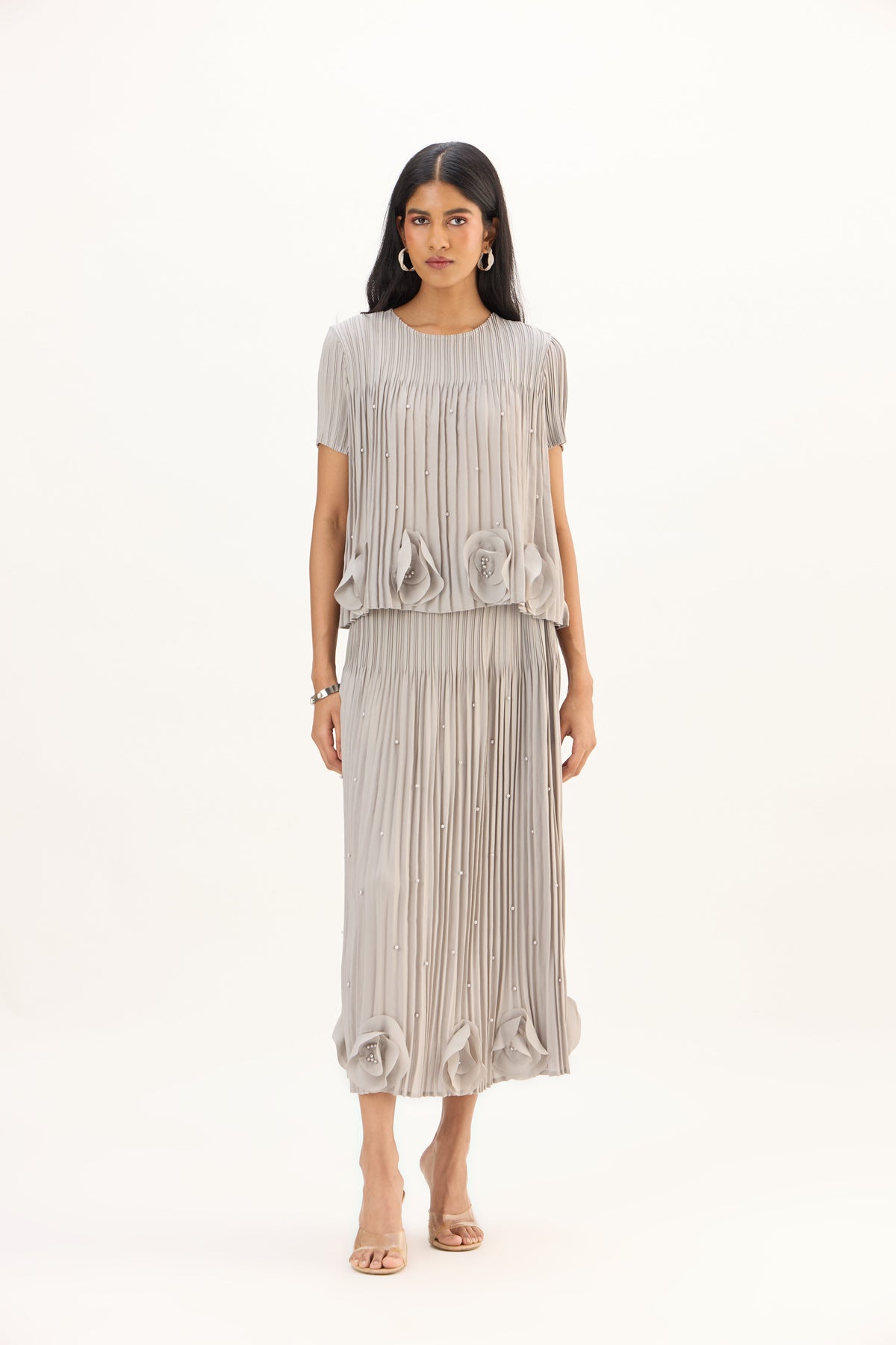 Florelle Set - Pale Grey