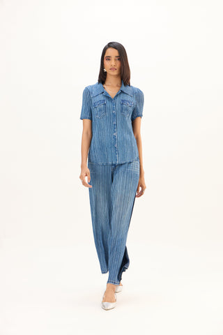 Alex Denim Set - Blue