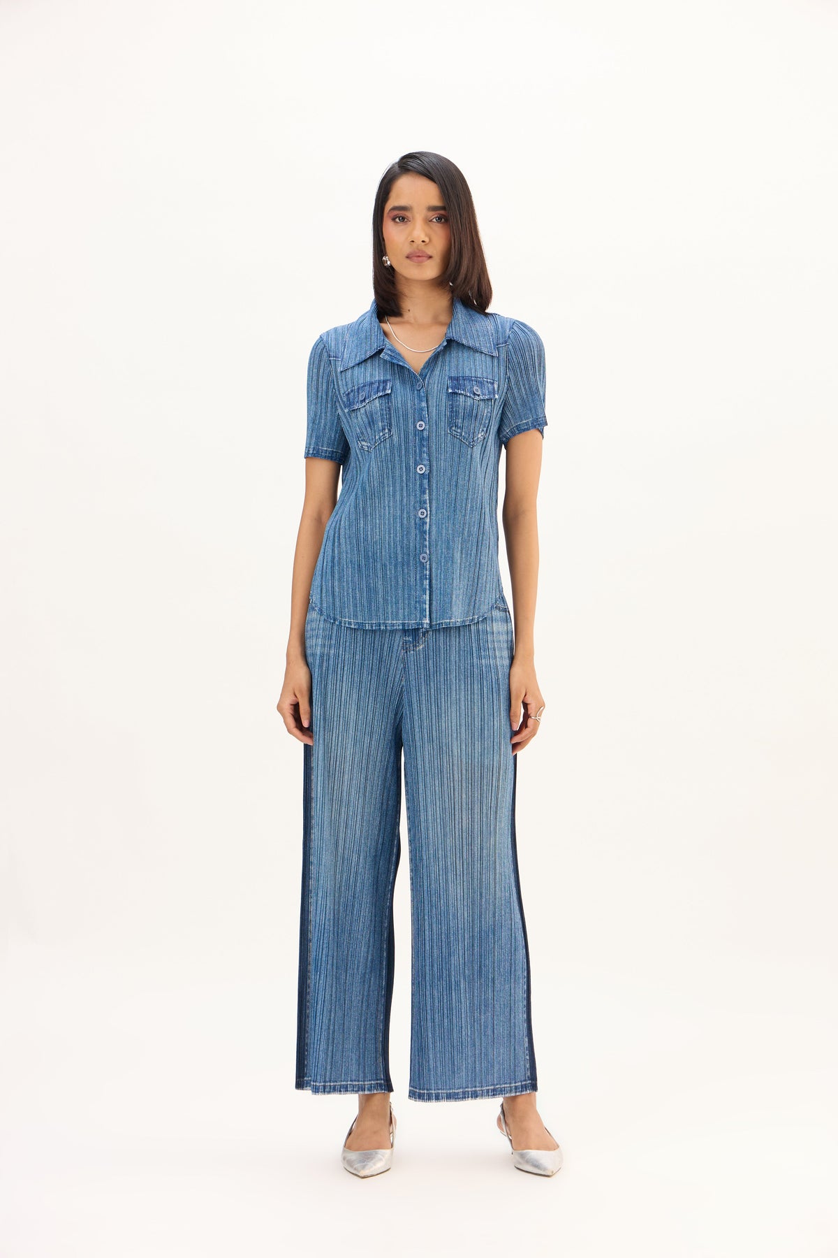 Alex Denim Set - Blue