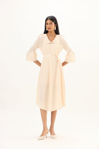 Trudy Dress - Apricot Cream
