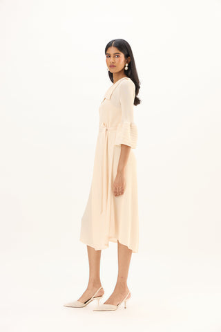 Trudy Dress - Apricot Cream